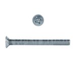 Винт потайной Креп-комп DIN965 оцинкованный 6х100 мм 10 шт