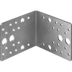 ЗУБР УК-2.5, 80 x 100 x 100 x 2.5 мм, цинк, крепежный уголок
