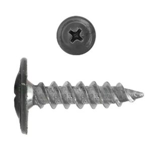 Саморез с пресс-шайбой Креп-Комп RAL7024 острый 4,2х19 мм 1000 шт