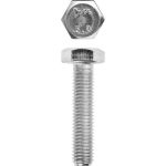 ЗУБР M10 x 45 мм, 5 кг, оцинкованный, болт ГОСТ 7798-70 Мастер