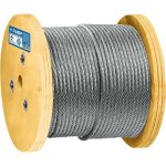 ЗУБР d=14 мм, L=50 м, DIN 3066 трос грузоподъемный стальной, оцинкованный Профессионал