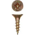 ЗУБР 12 х 3.0 мм, 90 шт., желтый цинк, СУ-Ж саморезы универсальные по дереву Мастер