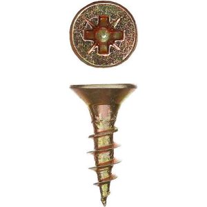 ЗУБР 12 х 3.0 мм, 90 шт., желтый цинк, СУ-Ж саморезы универсальные по дереву Мастер