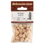 Заглушка для отверстия 8мм дерево сосна 45шт