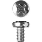 ЗУБР M6 x 10 мм, 5 кг, полусферическая головка, винт DIN 7985