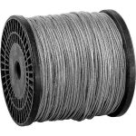 ЗУБР 8 -10 мм, 60 м, трос стальной, DIN 3055 в оплетке ПВХ Профессионал