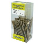 Шуруп конструкционный для дерева 5,0х80мм TORX25 60шт + бита