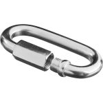 ЗУБР 6 мм, 1 шт., карабин винтовой с муфтой