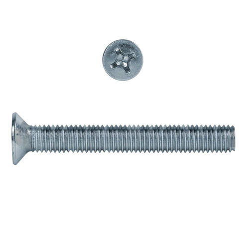 Винт потайной Креп-комп DIN965 оцинкованный 8х80 мм 80 шт