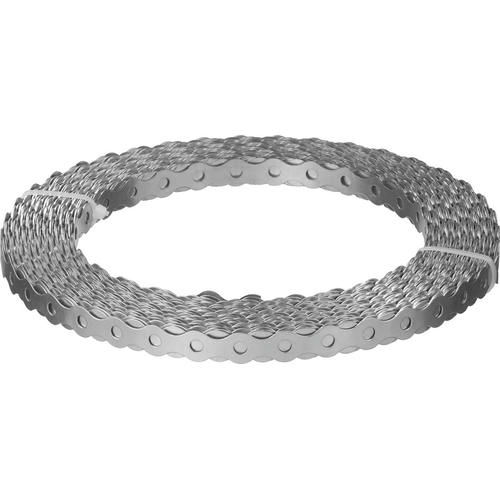 ЗУБР Волна, 12 x 0.5 мм, 25 м, цинк, перфорированная вентиляционная лента — изображение 2