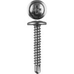 ЗУБР 41 х 4.2 мм, 200 шт., ПШМ-С саморезы с прессшайбой и сверлом для листового металла Мастер