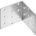 ЗУБР УКР-2.0, 60 x 60 x 60 x 2 мм, цинк, равносторонний крепежный уголок