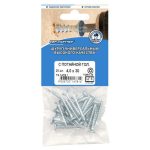 Шуруп MULTI универсальный потайная головка 4х30мм ZN TORX15 25шт