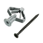 Дюбель-бабочка полипропиленовый Tech-Krep с шурупом 4х60 см 4 шт.