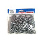 Цепь DIN 763 сталь оцинк длинное звено 3мм 5м