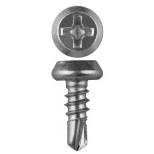 Саморез клоп ГОСКРЕП ШСММ оцинкованный со сверлом, 3,5х11 мм (50 шт)