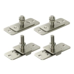 Комплект монтажных пластин Armadillo SLD.Comfort-PRO/telescope.static door plates 43201