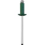 STAYER 4.0 х 10 мм, RAL 6005 зеленый насыщенный, 50 шт., алюминиевые заклепки Color-FIX