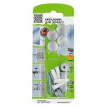 Крепление для зеркал хром матовый 18мм 4шт