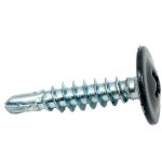 Саморез с прессшайбой Креп-Комп пшс167024 со сверлом окрашенный Ral 7024 4,2х16 мм 1000 штук