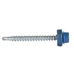 ЗУБР 50 х 4.8 мм, 250 шт., RAL 5009 небесно-голубой, СКД саморезы кровельные для деревянной обрешетки Профессионал