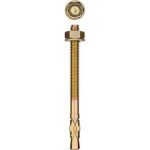 ЗУБР 10 шт., М16х140 мм, желтопассивированный, анкер клиновой