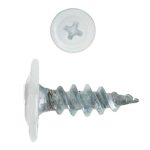 Саморез с пресс-шайбой Креп-Комп RAL9003 острый 4,2х13 мм 1500 шт