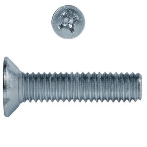 Винт потайной Креп-комп DIN965 оцинкованный 6х30 мм 40 шт