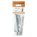 Болт мебельный DIN603 с гайкой 8х100 6шт