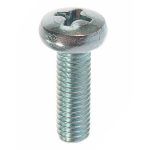 Винт Госкреп с полусферической головкой, оцинкованный, DIN 7985, М5х40 (10 шт)