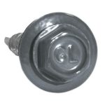 Саморез кровельный Grand Line 4,8х70 мм Ral 9006 металл-дерево