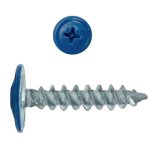 Саморез с пресс-шайбой Креп-Комп RAL5005 острый 4,2х19 мм 1000 шт