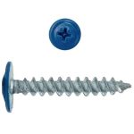 Саморез с пресс-шайбой Креп-Комп RAL5005 острый 4,2х25 мм 500 шт