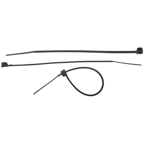 ЗУБР 100х2.5 мм, 50 шт., хомуты нейлоновые черные Профессионал — изображение 2