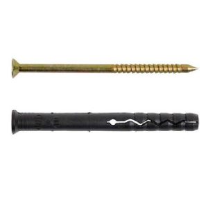 Дюбель-гвоздь Креп-Комп борт потайной 10х80 мм 50 шт