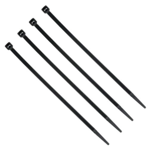 Хомут-стяжка EKF Basic 4,8х300 мм нейлоновый черный