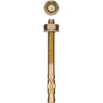 ЗУБР 100 шт., М6х95 мм, желтопассивированный, анкер клиновой