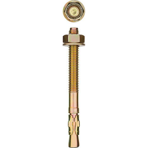 ЗУБР 100 шт., М6х95 мм, желтопассивированный, анкер клиновой