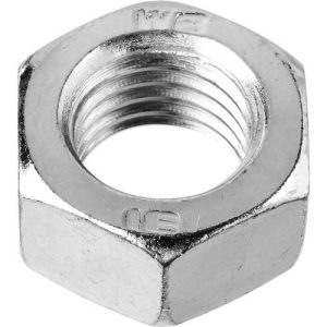 ЗУБР M12, 4 шт, кл. пр. 6 ГОСТ 5927-70, оцинкованная гайка