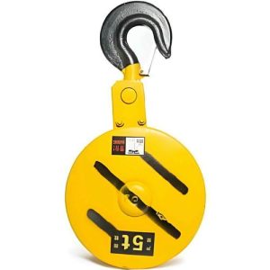 Подвеска крюковая TOR CD1 119551 двухблочная для талей электрических 5 т