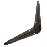 Уголок-кронштейн Fit 66013 100х125х0,7 мм коричневый