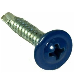 Саморез с прессшайбой Креп-Комп пшс165005 со сверлом окрашенный Ral 5005 4,2х16 мм 1000 штук