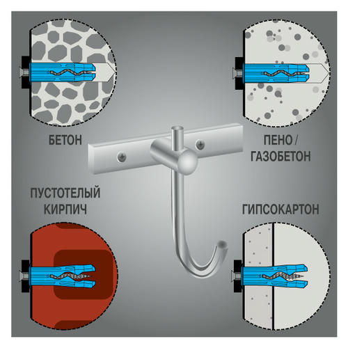 Дюбель универсальный MULTI plug 8х32мм 15шт — изображение 2
