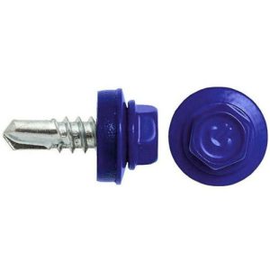 Саморез кровельный Креп-Комп RAL5002 ультрамарин 4,8х19 мм 250 штук