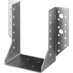 ЗУБР КБО-2.0, 100 x 140 x 2 мм, цинк, открытое крепление балки