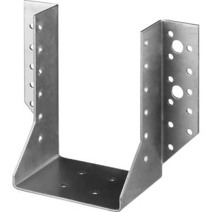 ЗУБР КБО-2.0, 100 x 140 x 2 мм, цинк, открытое крепление балки