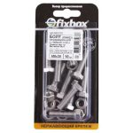 Болт DIN933 М8x30 с гайкой нерж сталь 10шт