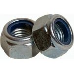 Гайка оцинкованная Креп-комп DIN985 с контрящим кольцом М16 5 шт