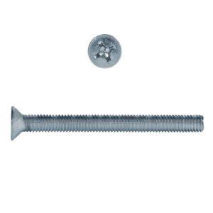 Винт потайной Креп-комп DIN965 оцинкованный 5х85 мм 20 шт