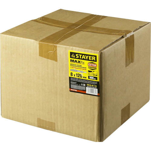 STAYER 120 x 8 мм, 700 шт., дюбель-гвоздь полипропиленовый с потайным бортиком — изображение 2